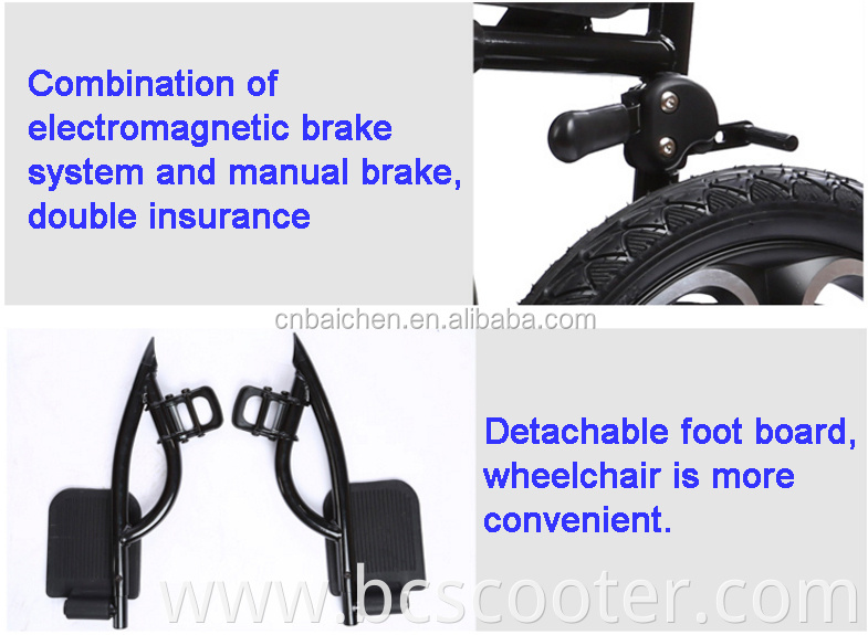 CE ISO Approval portable electric drive wheelchair transfer board wheelchair ramp